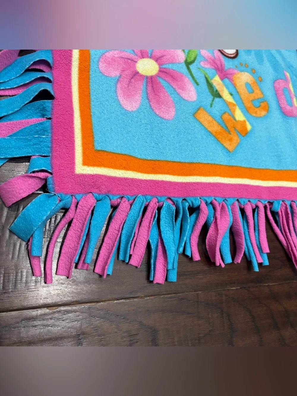 Nickelodeon Dora the Explorer & Boots Fleece Kids Throw Blanket Vintage